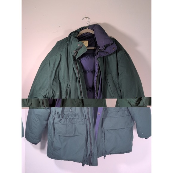 Vintage Eddie Bauer Ridgeline Goose Down Goretex Wool Jacket Mens L‎ - Picture 3 of 13